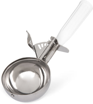 Porcionador 4.7 oz acero inoxidable blanco