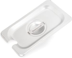 Tapa ranurada DuraPan con asa para inserto noveno acero inoxidable