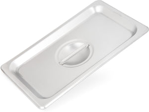 Tapa DuraPan con asa para inserto cuarto acero inoxidable