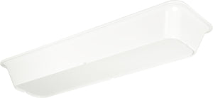 Inserto medio largo Balsam de melamina 2.5" profundidad color crema bávara