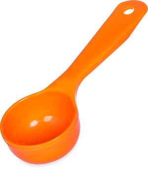 Cuchara porcionadora Measure Miser® 2.5 oz plástico naranja