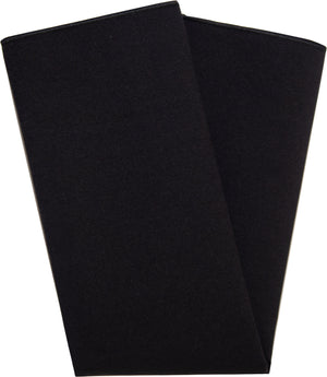 Servilleta Signature merrow 17" x 17" negra