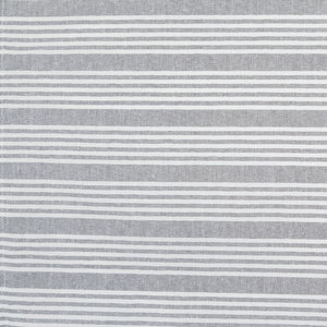 Servilleta Ticking rayada 18" x 22" negra