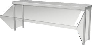 Protector sencillo DineXpress para buffet módulo de 2 pozos