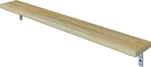 Tabla de corte de maple DineXpress para módulo de 4 pozos