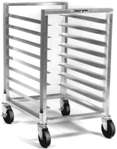 Rack con guías angulares aluminio