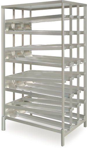 Rack para almacenamiento de latas carga posterior aluminio