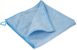 Paño de Microfibra Terry para Limpieza General 16" x 16" Azul