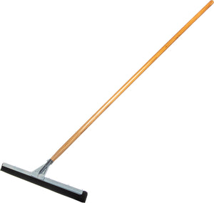 Jalador Flo-Pac reforzado de hule espuma suave para piso 30" negro