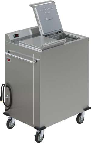Calentador Colossus Dinex para bases de cera 2 silos bases de 9" acero inoxidable
