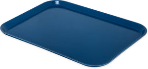 Charola rectangular Glasteel 16.4" x 12" azul marino