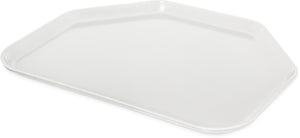 Charola trapezoidal Glasteel 18" x 14" gris humo