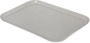 Charola rectangular Glasteel 16.4" x 12" gris humo