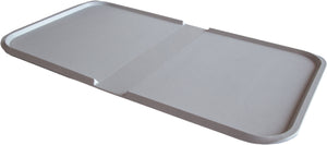 Charola hospitalaria para paciente Thermal Aire III 13" x 22.5" gris