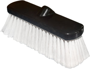 Cepillo Flo-Thru para Lavado de Vehículos con Polipropileno 10" Negro