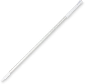 Mango de Aluminio Natural con Punta Codificada 48" Blanco