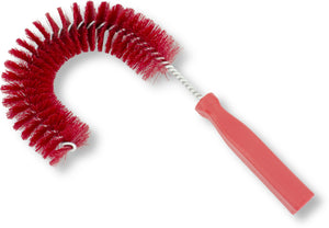 Cepillo Curvo CIP Clean-In-Place Sparta Rojo
