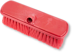Cepillo Flo-Thru Codificado con Protector 9.5" Rojo