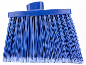 Escoba Angular OmniFit con Cerdas Banderadas Azul