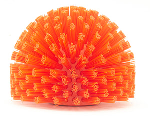 Cepillo para Tubería y Válvulas 5" Naranja