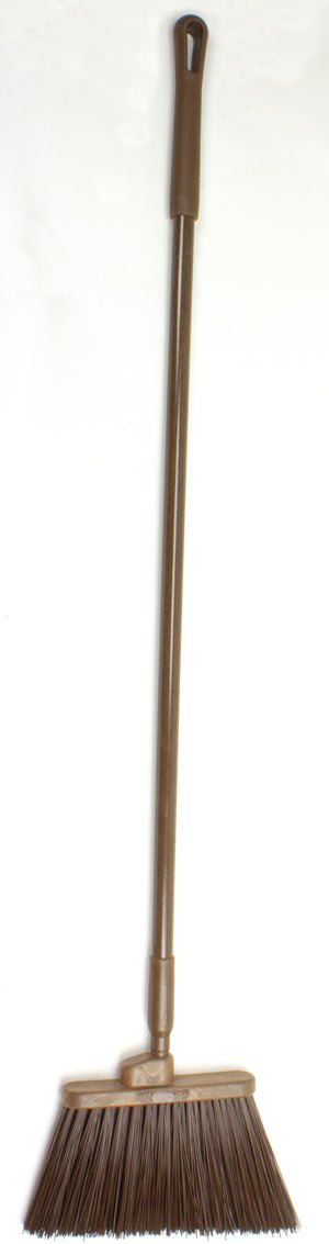 Escoba Angular Duo-Sweep Sin Banderas 56" Café