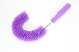 Cepillo Curvo CIP Clean-In-Place Sparta Morado