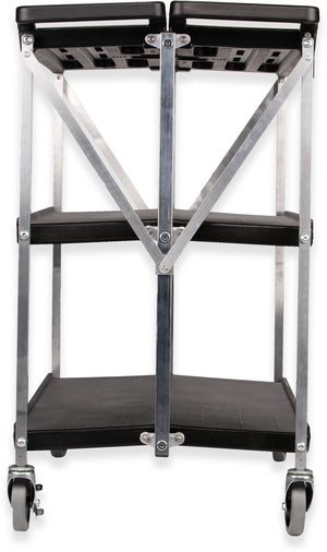 Carro de servicio 20" x 31" negro