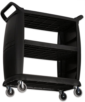 Carro de servicio 18" x 36.25" 38" negro