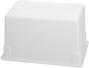 Caja StorPlus para alimentos de polietileno 21.5 gal blanca