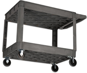 Carro de servicio 45" x 25" gris