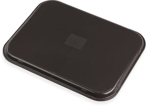 Charola plana Glasteel 14" x 18" gris grafito
