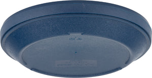 Base inferior térmica para base de cera 9-1/2" paquete con 12 piezas azul oscuro