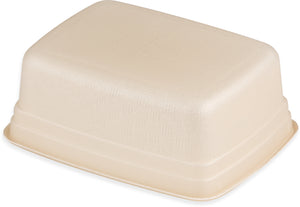 Bowl rectangular alta temperatura para sopa 8 oz blanco caja con 1000