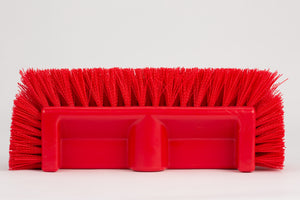 Cepillo Multinivel para Piso con Cerdas Laterales 12" Rojo