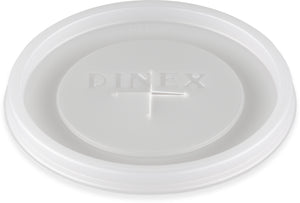 Tapa desechable con ranura para popote para vasos Louis 6 oz y Textured 8 oz caja con 1000