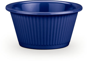 Ramekin para salsa ondulado 2 oz melamina azul