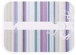 Cubierta desechable para charola patrón Vertese 13-5/8" x 18-3/4" paquete con 1000 piezas