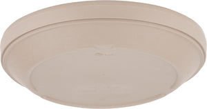 Base inferior térmica para base de cera 9-1/2" paquete con 12 piezas latte
