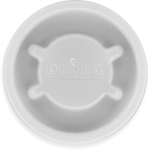 Tapa desechable para vaso Cambro 6 oz 2.62" translúcida caja con 1500
