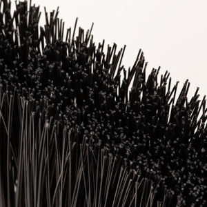 Escoba Duo-Sweep 11" con Mango Metálico Azul 48" Negra