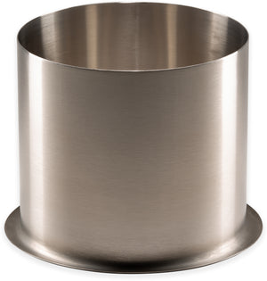 Aro Empotrable para Basura de Mostrador Acero Inoxidable Cromo
