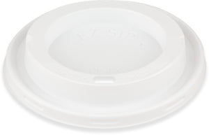 Tapa Turnbury EZ-Sip para taza 3.5" blanca caja con 1000