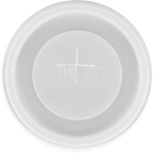 Tapa desechable con ranura para popote 2.99" translúcida caja con 1000