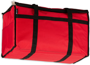 Bolsa Térmica San Jamar para Entrega de Alimentos 22" x 12" x 12" Roja