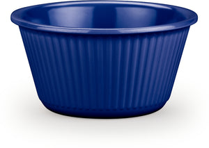 Ramekin ondulado 4 oz melamina azul