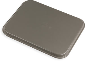 Charola antiderrapante Glasteel mármol 14" x 18" gris