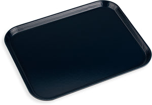 Charola plana Glasteel 14" x 18" azul oscuro