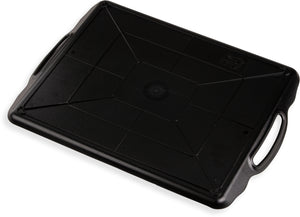 Charola para room service 15" x 20" negra
