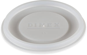 Tapa translúcida Dinex para vaso 2.99" caja con 1000