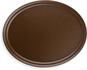 Charola ovalada Griptite 2 24" x 19" café